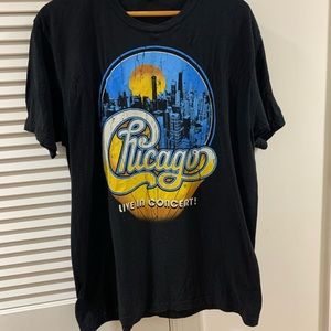 Chicago Band Concert T-Shirt 2023 Two-Sided Mens XL Gently worn.